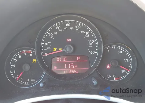 2012 Volkswagen Beetle 2.5L из США, поврежденный, VIN 3VWJP7AT6CM621906